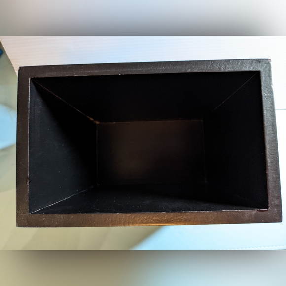 Hand Painted Wooden Dog Treat Container 8.5"H x 7"W - Picture 3 of 9